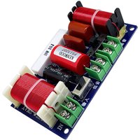 Diviseur de Croisement Audio 2 Voies 250 W 2500 Hz-3000 Hz FréQuence DIY Filtre de Haut-Parleur Home CinéMa Hifi Filtres de Croisement StéRéO