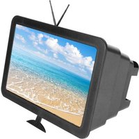 F4 Amplificateur De Téléphone Portable 10 Pouces Hd 3d Loupe D'écran Support De Téléphone Portable De Bureau Projecteur Vidéo