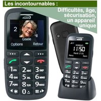 Téléphone portable Mobiho Le classic initial noir