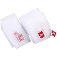 100 PièCes Infuseur de Sachets de Thé avec Sceau de GuéRison de 7 X 6 Cm Sachet Papier Filtre Sachets de Thé en Nylon Sachets de Thé Vides