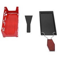 , Ensemble de PoêLe à Fromage, Ensemble de PoêLe à Plateau de Cuisson à Fromage AntiadhéSif Portable, Outils de Grillades de Cuisine à Domicile avec
