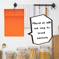 Tapis D'éTagèRe LatéRale de Gril 3 en 1, Tapis de Spatule RéSistant à la Chaleur, Repose-Outils de Barbecue, Repose-Ustensile en Silicone avec Tampon