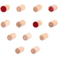 Timbres à Gâteau de Lune en Bois, Moule Pression Manuelle, Tampons Traditionnels Chinois, Ronds Manuels Bois
