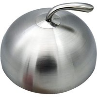 1 PièCes 20 Cm Couvercle de Steak en Acier Inoxydable Teppanyaki DôMe Plat Couvercle Maison Rond RéSistant à L' Repas Couverture Alimentaire Cuisine