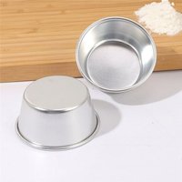 8 PièCes Moules Individuels à Pudding Tasses Mini Casseroles Fondues au Chocolat Moule AntiadhéSif pour Cupcakes et