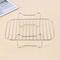 Support de Friteuse à Air pour DZ201/DZ401 Accessoires Alimentaires Support de DéShydrateur Empilable Multicouche en Acier Inoxydable
