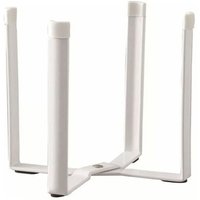 ÉChafaudage Pliant de Table à Manger, Porteur de Cuisine, Support de Porteur de Café, Support Pliant de Cuisine Familiale 15,8 cm Blanc