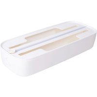 Distributeur D'Emballage Alimentaire à Tiroir, Organisateur de Papier D'Aluminium, Plastique et Ciré pour L'Organisation la Cuisine