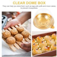 200 PièCes Fruits Dessert BoîTe Mini Cupcake Conteneur Pâtisserie Gâteau Emballage BoîTe Fournitures de FêTe de Mariage Cadeau de NoëL