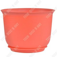 Td® 17.5x12x10.5cm Plastique Rond Grand Bol Moyen Givré Pot De Fleurs En Résine Pot De Fleurs Succulentes Pot De Fleurs Créatif