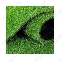 Td® Gazon Artificiel 2*5m=10m² Simulation Fausse Pelouse Tapis Tapis Jardin D'enfants Terrain De Football Artificiel Gazon Vert