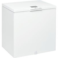 Congélateur coffre Whirlpool W 204 FO - 80.6x64.2x86.5 cm (lxpxh) - 204 litres - classe E - blanc