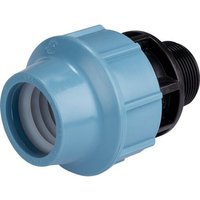 RACCORD D'ARROSAGE DROIT MÂLE - CAPVERT - POLYÉTHYLÈNE D40 33X42