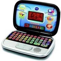 Mini Ordinateur Portable Avec 20 Activités Pour Enfant Genius Kid Noir Gris