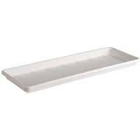 Elho 2054976 Barcelona Soucoupe De Balconnière Blanc 50 X 17 X 3 Cm