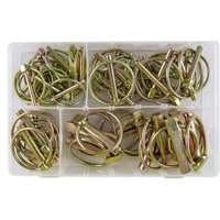 COFFRET DE 50 GOUPILLES AGRICOLES ATTELAGE REMORQUES ASSORTIES