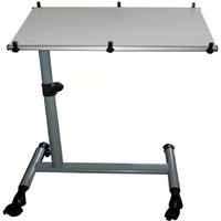 Sobuy® Fbt07n-W Table De Lit Pour Ordinateur Portable Avec Plateau Inclinable Hauteur Réglable
