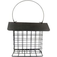 Durable Maison Avec Toit Intérieur Faune Suspendu Extérieur En Métal Pain Bloc Jardin Carré Suif Cour Distributeur De Nourriture Mangeoire P