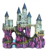 Décoration D'aquarium Château En Résine, Grotte En Pierre, Accessoires Pour Aquariums Betta