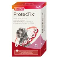 Pipettes Antiparasitaires Protectix Chien Taille Moyenne Beaphar 4 À 10 Kg