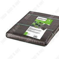 Td Paillis De Jardin 0.8x100m Pe Noir Tapis Anti-Mauvaises Herbes Membrane Anti-Mauvaises Herbes Jardin Membrane Anti-Mauvaises Herb