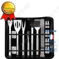 20 Pcs Outil De Barbecue, Acier Inoxydable Barbecue Outils Ensembles Ustensile De Cuisine Set Bbq Grill Outils Kit