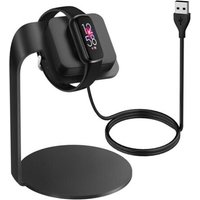 Station De Charge Usb En Alliage D'aluminium 2021, Support De Chargeur De Luxe Pour Fitbit, Accessoires De Montre Intelligente