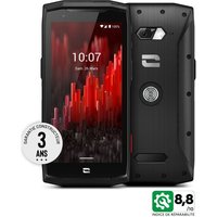 Crosscall Core M5 32 Go Noir étanche et antichoc + carte mémoire micro SD de 64 Go