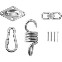 Crochets Pivotants Pour Sièges Suspendus Hamac En Acier Inoxydable Kit D'accessoires Pour Plafond Intérieur Extérieur