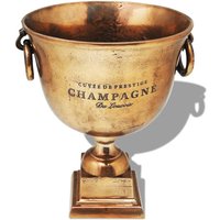 Refroidisseur À Champagne Coupe De Trophée Cuivre Marron Dec023050