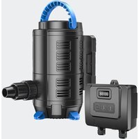 Pompe à eau de bassin filtre filtration cours d'eau eco aquarium petit étang eco 8000l/h 80 Watts Helloshop26 4216099