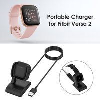 Station De Charge Rapide Usb, Pour Les Achats En Plein Air, Accessoires Légers, Base Pour Fitbit Versa 2, Montre Intelligente