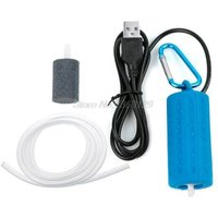 Mini Pompe À Oxygène Portable Usb Pour Aquarium, Compresseur Silencieux Pour Économiser L'énergie, Accessoire Efficace Pour Aquarium