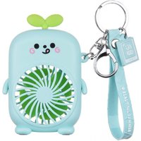 Mini ventilateur Portable de dessins animés, pour sac à dos, porte-clés, ventilateurs d'extérieur, pendentif d'étudiant, Capsule d'espace, chargeur