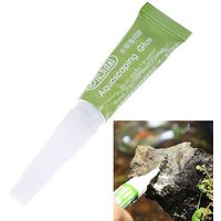 Colle Adhésive Pour Aquarium, 1 Pièce, Pour Mousse, Plantes Aquatiques, Réservoir De Poisson, Ornements De Récif Corallien