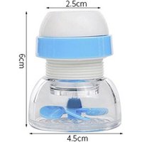 Pommeau de douche Portable, dispositif d'économie d'eau, buse de robinet à économie d'eau, accessoires de robinet rotation 360 degrés filtre étendu 1