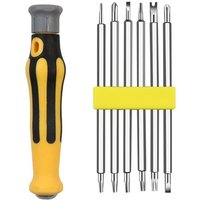 Jeu de tournevis à usage domestique multifonctions, tournevis magnétique puissant, tournevis Torx Phillips à Double tête pour l'entretien
