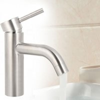 Mitigeur de cuisine à une poignée Robinets de lavabo, en acier inoxydable SUS304 robinet d'évier de salle de bains G1/2 torneira do banheiro