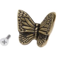Poignée De Meuble En Forme De Feuille, D'Étoile De Mer Ou De Papillon, 1 Pièce, Bouton De Porte Pour Placard De Cuisine, Garde-Robe Ou Tiroir, Avec