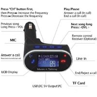 Td® 630c Voiture Bluetooth Mains Libres Fm Émetteur Voiture Voiture Lecteur De Musique Mp3 Chargeur De Voiture Jaune Pilon De Poulet