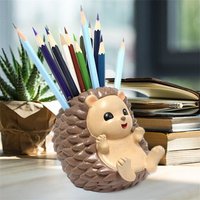 Support Créatif Pour Téléphone Portable, Dessin Animé Mignon, Hérisson, Ornement De Bureau En Résine Pour La Maison, La Chambre À Coucher Et Le Bureau