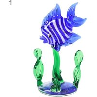 Figurine De Poisson De Fabrication Soignée, Mini Aquarium À Collectionner, Ornement Réaliste Pour Enfants