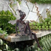 Statues De Jardin Tudor Et Turque, Statue Féerique En Résine, Ornement Artisanal, Aménagement Paysager Pour Jardin, Cour, Décoration De La Maison