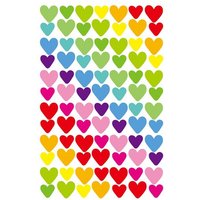 Autocollants de mélange en forme de coeur, 1 feuille, pour bricolage, voiture, moto, bagages, ordinateur portable, vélo, Scooter