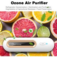 Générateur D'Ozone, Purificateur D'Air, Désodorisant Frais, Pour Réfrigérateur, Armoire De Garde-Robe, Désodorisant Portable, Nettoyage, Désinfection