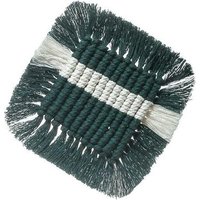 Dessous De Verre Tressé En Coton, Bohème, Créatif, Tissé À La Main, En Macramé, Coussin De Tasse Antidérapant, Tapis De Table Thermo-Isolant,