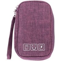 Sac De Rangement De Voyage Étanche, Sac De Rangement Pour Câble De Chargement Portable, Sac De Rangement Pour Casque Électronique Chargeur Numérique
