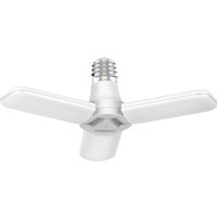 Lampe Led E27 À Petits Panneaux Ajustables Et Pliables, Luminaire De Plafond Pour Garage, Salon, Éclairage D'intérieur, Nouveau