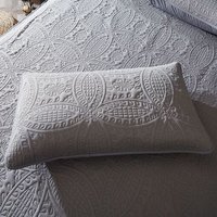 Taie D'oreiller Étanche Anti-Huile, 2 Couleurs Unies, Housse De Literie Pour Maison, Hôtel, Chambre À Coucher, Respirant, Sommeil Confortable