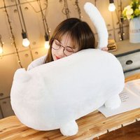 Coussins En Peluche Chat, Oreiller En Forme D'animaux, Jouets Pour Enfants, Décoration De Maison Pour Noël, Anniversaire, Décoration De Canapé